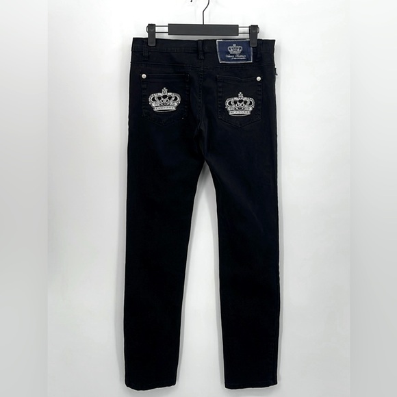 Rock & Republic Victoria Beckham Black Crown Jeans - Picture 6 of 8